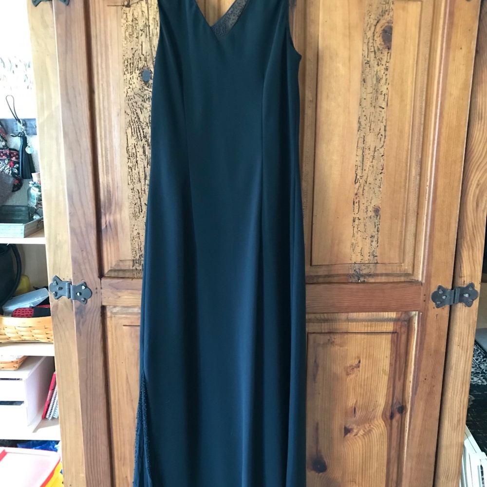 Tea Length Black Dress, Size 4